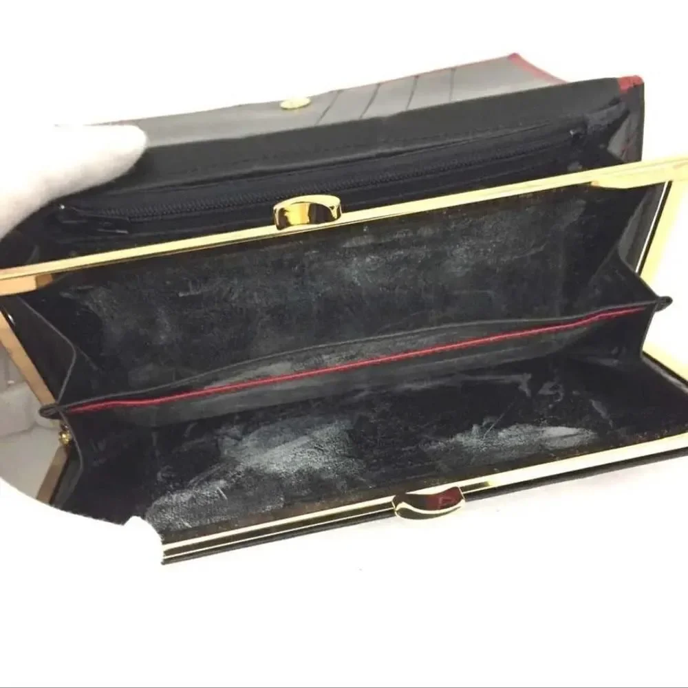 GIVENCHY Logo Leather Long Bifold Wallet/1J6673